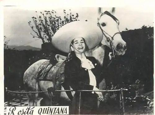Actors souvenir photo Rosita Quintana
