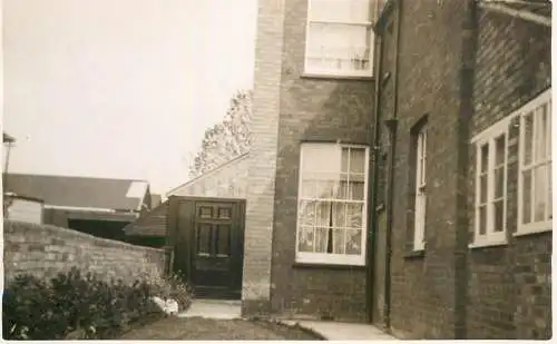 Real photo postcard place to identify house