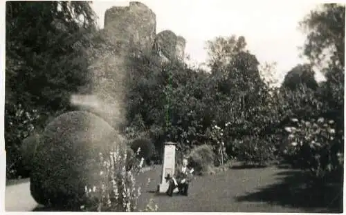 Real photo postcard place to identify park