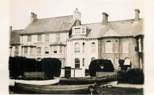 Real photo postcard place to identify mansion