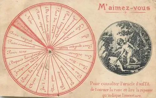 M'aimez-vous roue oracle jeu