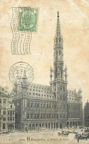 Belgium Bruxelles L'Hotel de Ville
