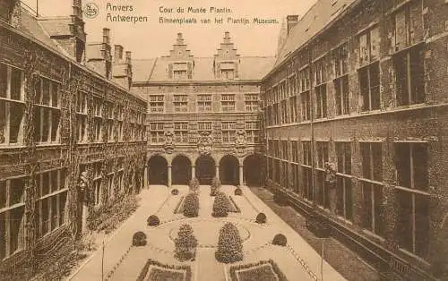 Belgium Anvers Cour du Musee Plantin