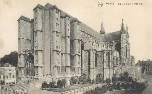 Belgium Mons Eglise Sainte Waudru