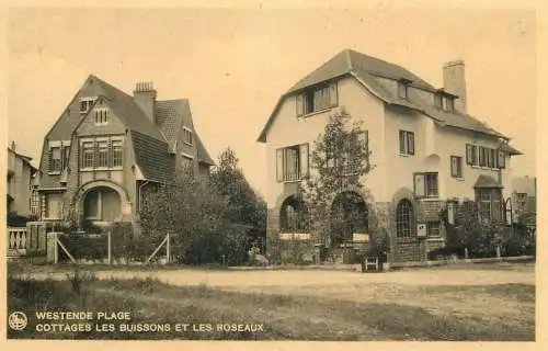 Belgium Westende Plage Cottages Les Buissons & Les Roseaux