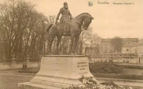 Belgium Bruxelles Monument de Leopold II