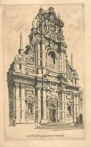 Belgium Leuven Eglise St Michel