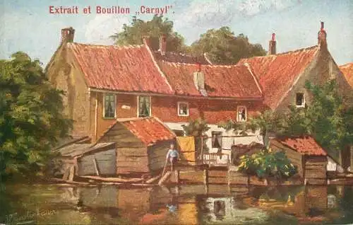 AK Welt Landschaft Belgium H. Gertenhauer Carnyl