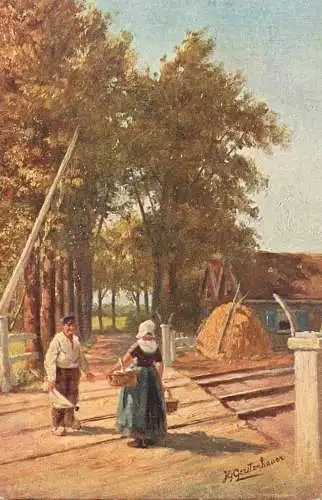 AK Welt Landschaft Netherlands H. Gertenhauer