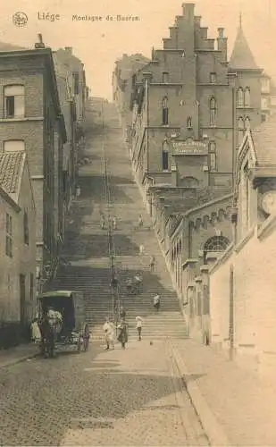 Belgium Liege Montagne de Bueren