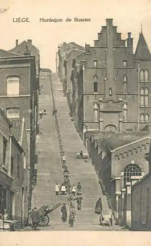 Belgium Liege Montagne de Bueren