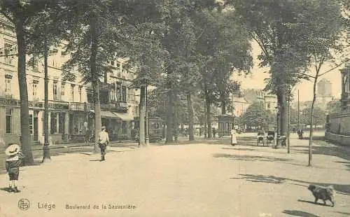 Belgium Liege Boulevard de la Sauveniere