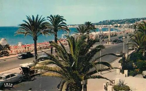 Postcard France Nice la promenade des anglais