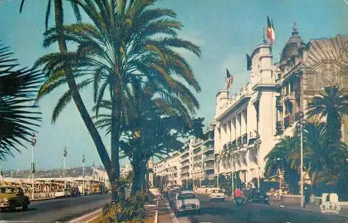 Postcard France Nice la promenade des anglais