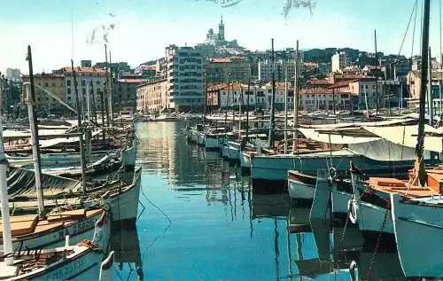 Postcard France Marseilles pleasure cruise