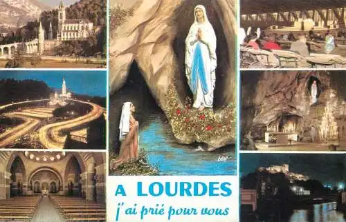 Postcard France Lourdes