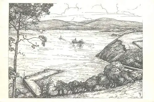 Postcard Ireland Cork Bantry Bay