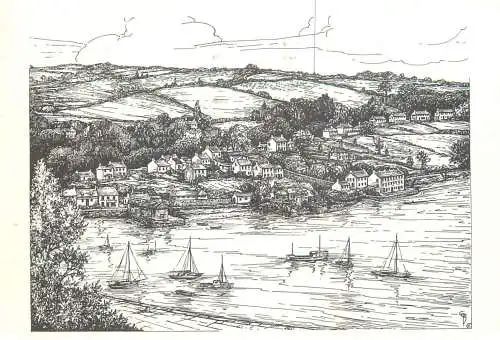 Postcard Ireland Cork Kinsale