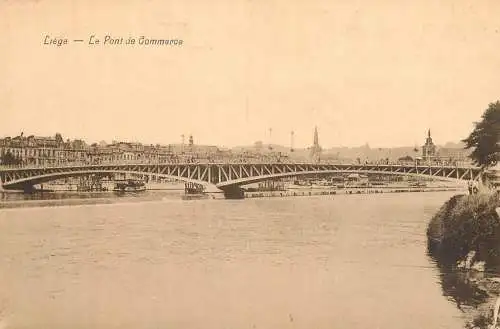 Belgium Liege Pont de Commerce