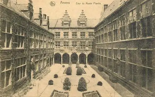 Belgium Anvers Cour du Musee Plantin