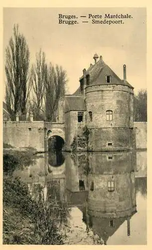 Belgium Brugge Porte Marechale Smedepoort