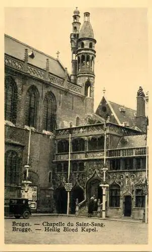 Belgium Brugge Chapelle du Saint Sang