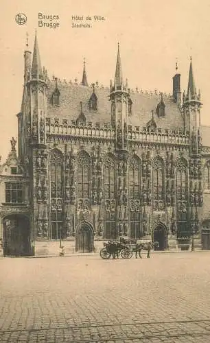 Belgium Brugge Hotel de Ville
