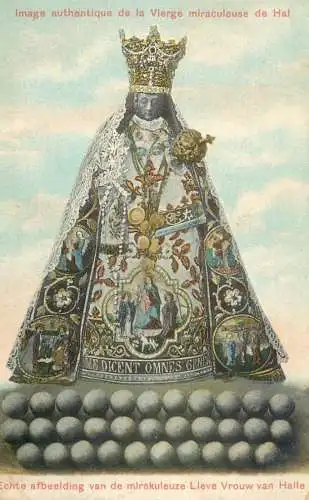 Image de la Vierge miraculeuse de Hal