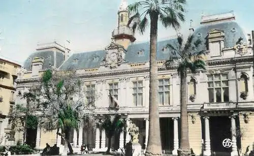 Postcard Algeria Bône city hall