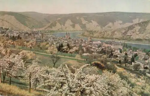 Postcard Germany der schone Rhein Boppard