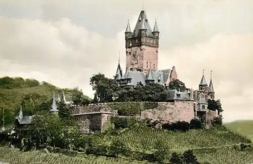Postcard Germany Reichsburg Cochem/Mosel