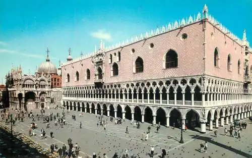 Postcard Italy Venice San Marco basilica