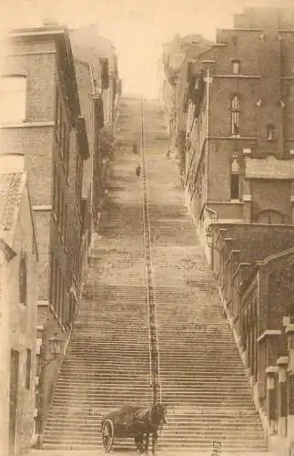 Belgium Liege Buereun Mountain staircase