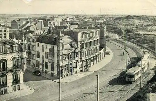 Belgium Wenduyne Avenue Leopold II railway train
