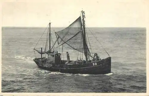 Belgium De Panne fishing boat