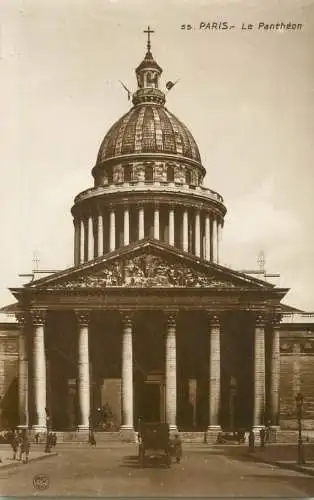 Postcard France Paris le Pantheon