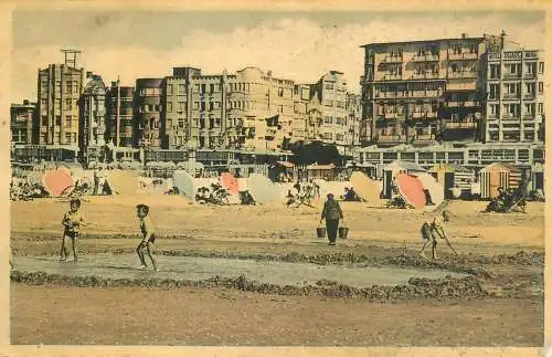 Belgium De Panne - la plage