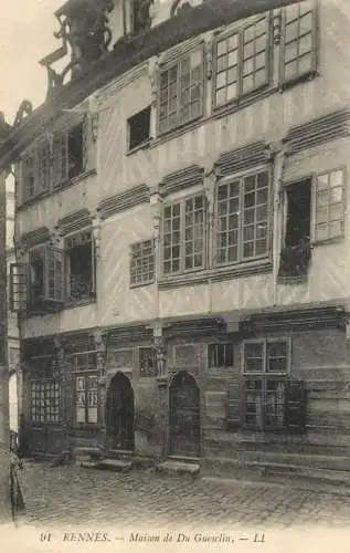Postcard France Rennes