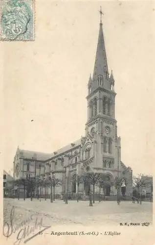 Postcard France Argeneuil