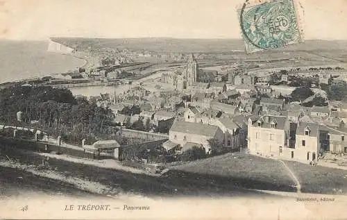 Postcard France Le Tréport