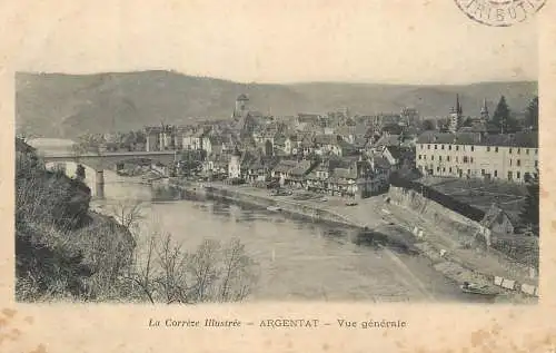 Postcard France Argentat