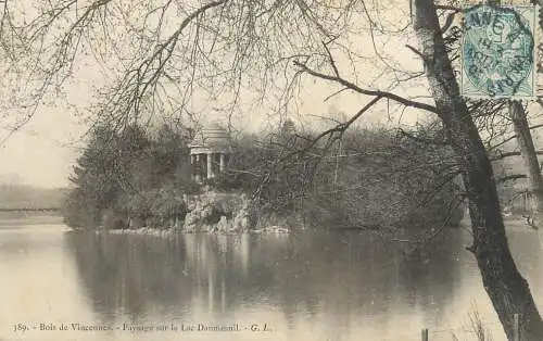 Postcard France Bois de Vincennes