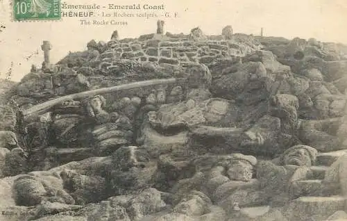 Postcard France Theneuf Emerald coast