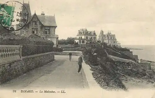 Postcard France Dinard la Malouine