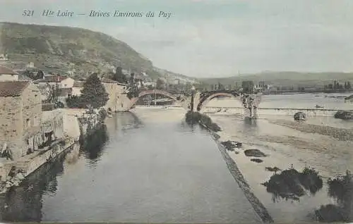 Postcard France Brives environs de Puy