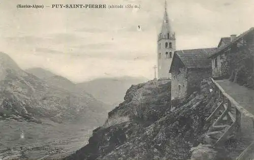 Postcard France Hautes Alpes Puy Saint Pierre