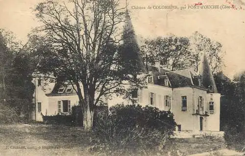 Postcard France Colombier castle