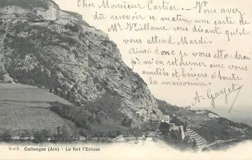 Postcard France Collonges le fort l'ecluse