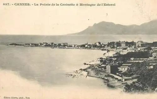 Postcard France Cannes la pointe de Croisette