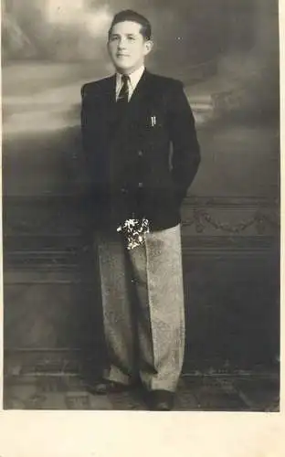 Romania studio souvenir photo c.1943